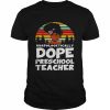 Unapologetically Dope Preschool Teacher Vintage Shirt Classic Men's T-shirt