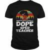 Unapologetically Dope SPED Teacher Vintage Shirt Classic Men's T-shirt