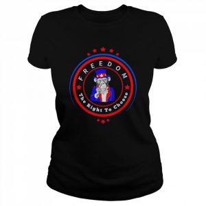 Uncle Sam’s Monkey Freedom to Choose  Classic Women's T-shirt