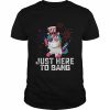 Unicorn Just Here To Bang 4th Of July Firework 2022 Shirt Classic Men's T-shirt