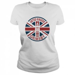 United Kingdom Uk Union Jack British Flag Grimsby Town  Classic Women's T-shirt