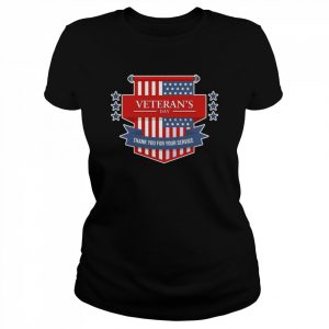 Usa Flag Veterans Day For Veterans Heroes  Classic Women's T-shirt