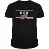 Usa flag 4th july  Classic Men's T-shirt