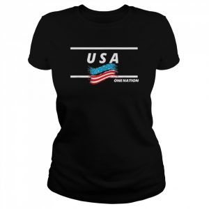 Usa flag 4th july  Classic Women's T-shirt