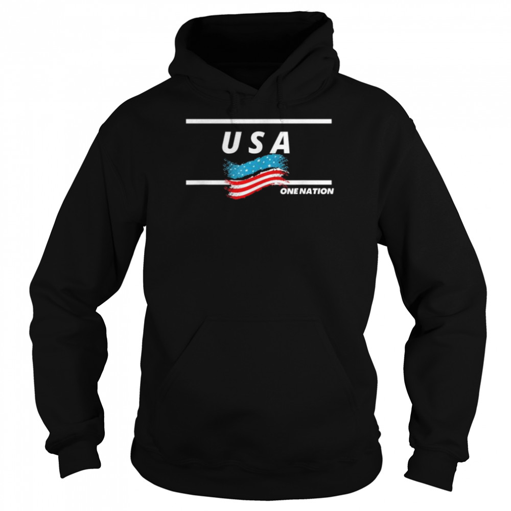 Usa flag 4th july  Unisex Hoodie