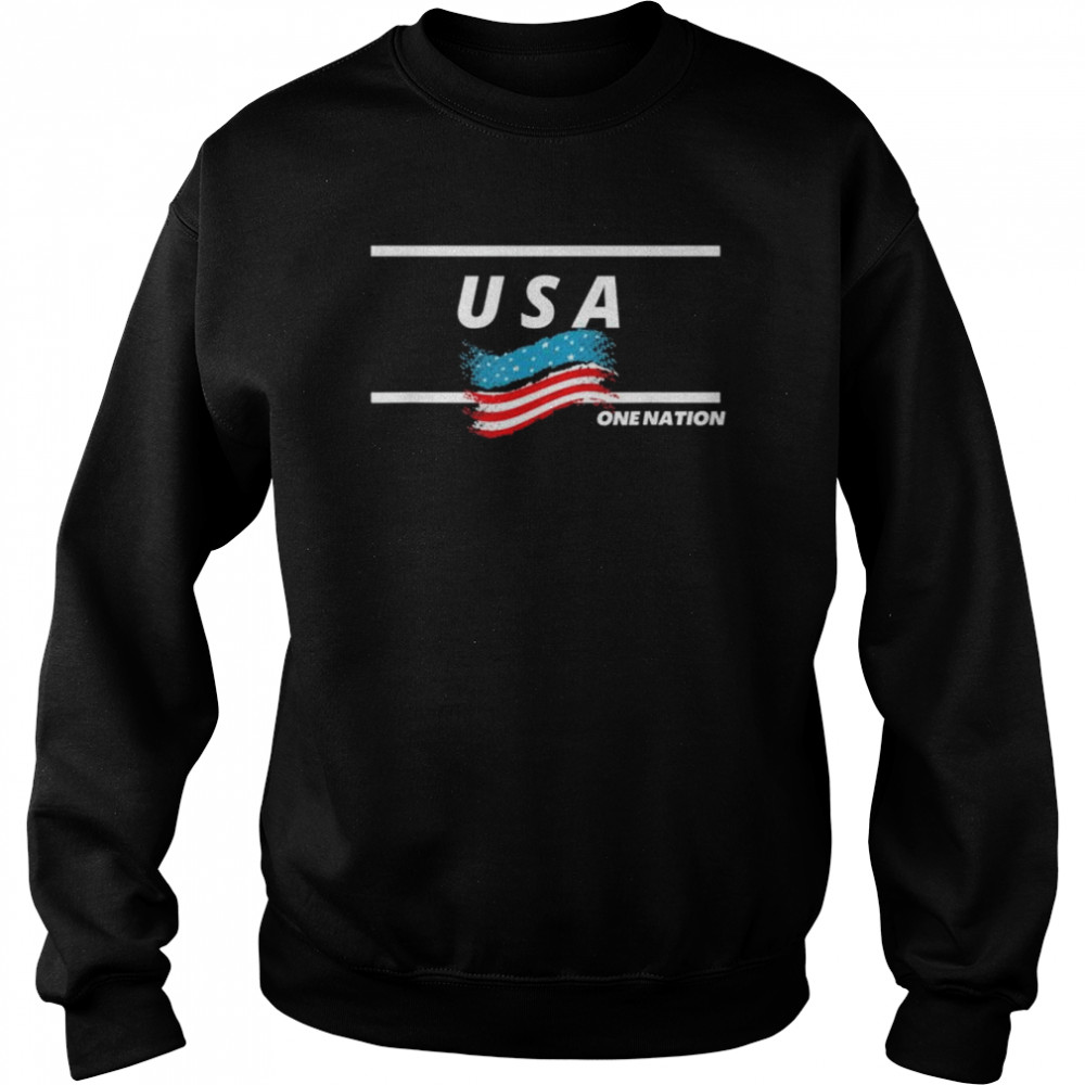 Usa flag 4th july  Unisex Sweatshirt