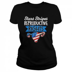 Uterus stars stripes reproductive rights, patriotic 4th of july  Classic Women's T-shirt