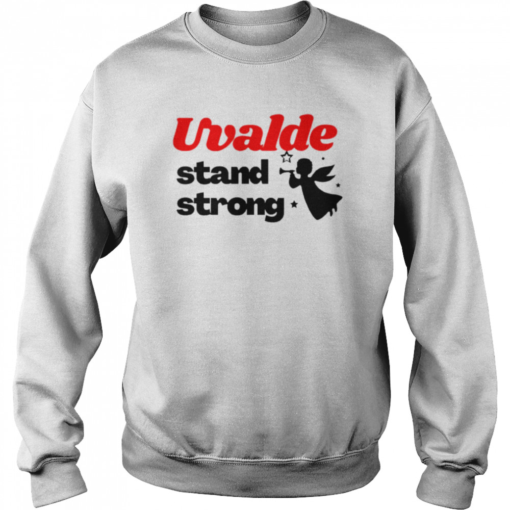 Uvalde Pray Hard For Texas Gun Control Now Shirt Unisex Sweatshirt