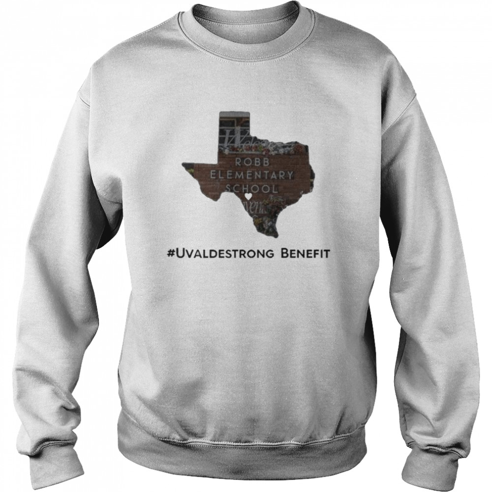 Uvalde strong benefit protect kids not guns uvalde Texas  Unisex Sweatshirt