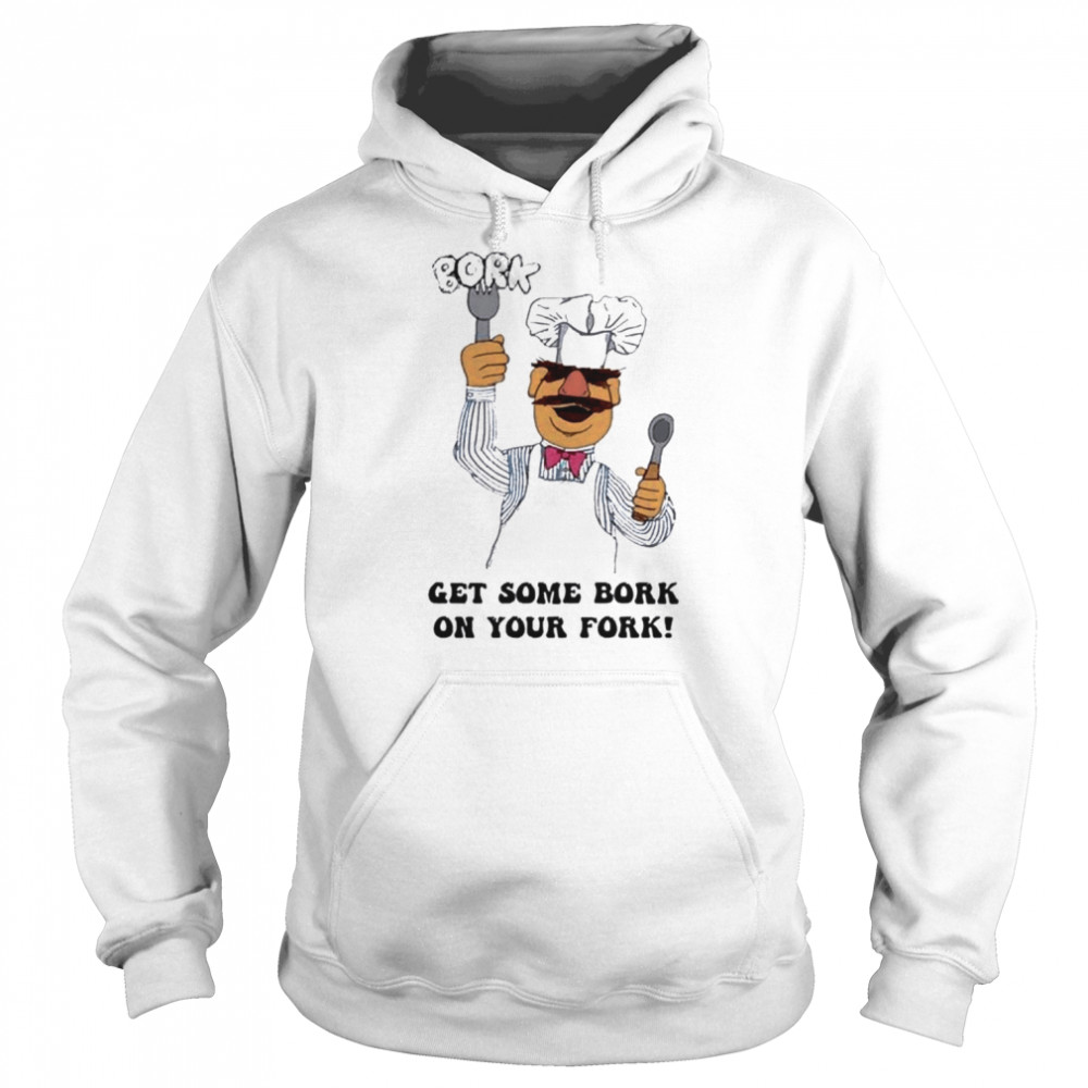 Vert Der Ferk get some bork on your fork  Unisex Hoodie