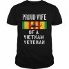 Vietnam Veteran Ribbon Proud Wife Shirt Classic Men's T-shirt