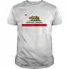 Vintage 1846 California Bear Republic State ShirtFlag Shirt Classic Men's T-shirt