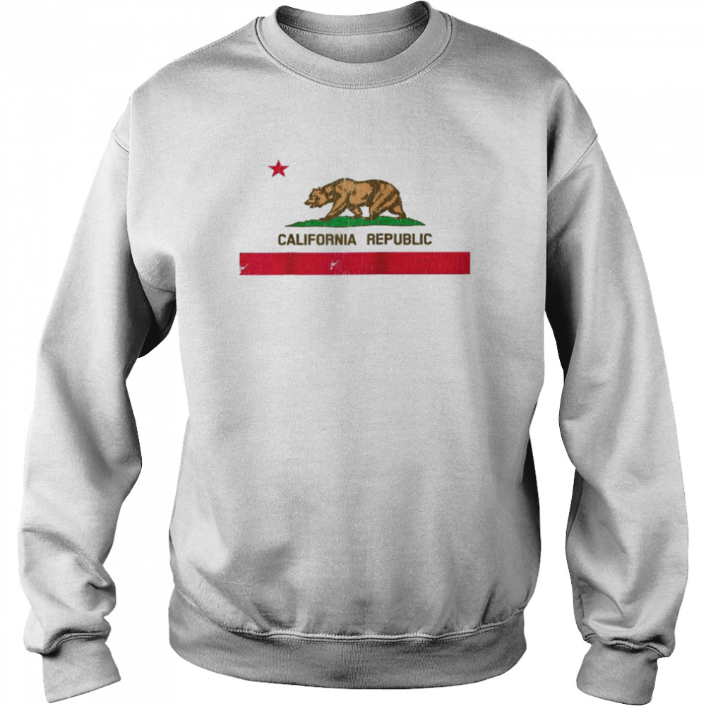 Vintage 1846 California Bear Republic State ShirtFlag Shirt Unisex Sweatshirt