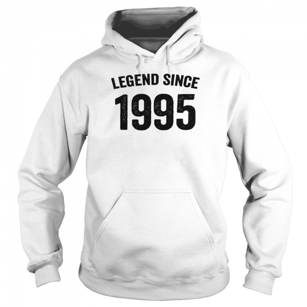 Vintage 1995 27th Birthday Idea for legend since 1995 Tank ShirtTop Shirt Unisex Hoodie