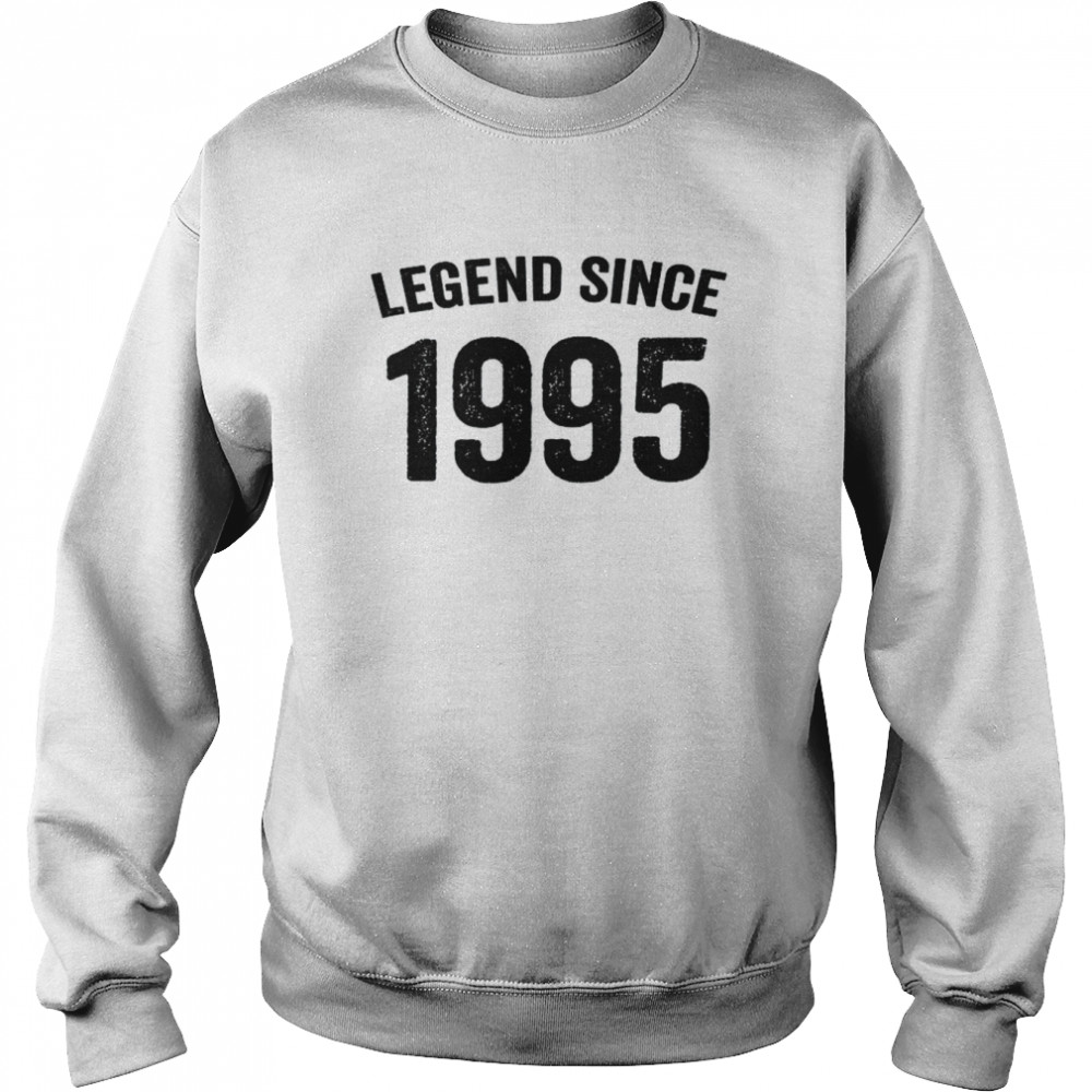 Vintage 1995 27th Birthday Idea for legend since 1995 Tank ShirtTop Shirt Unisex Sweatshirt