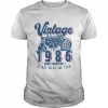 Vintage Tractor Farmer Birthday Born In 1986 & Established Shirt Classic Men's T-shirt