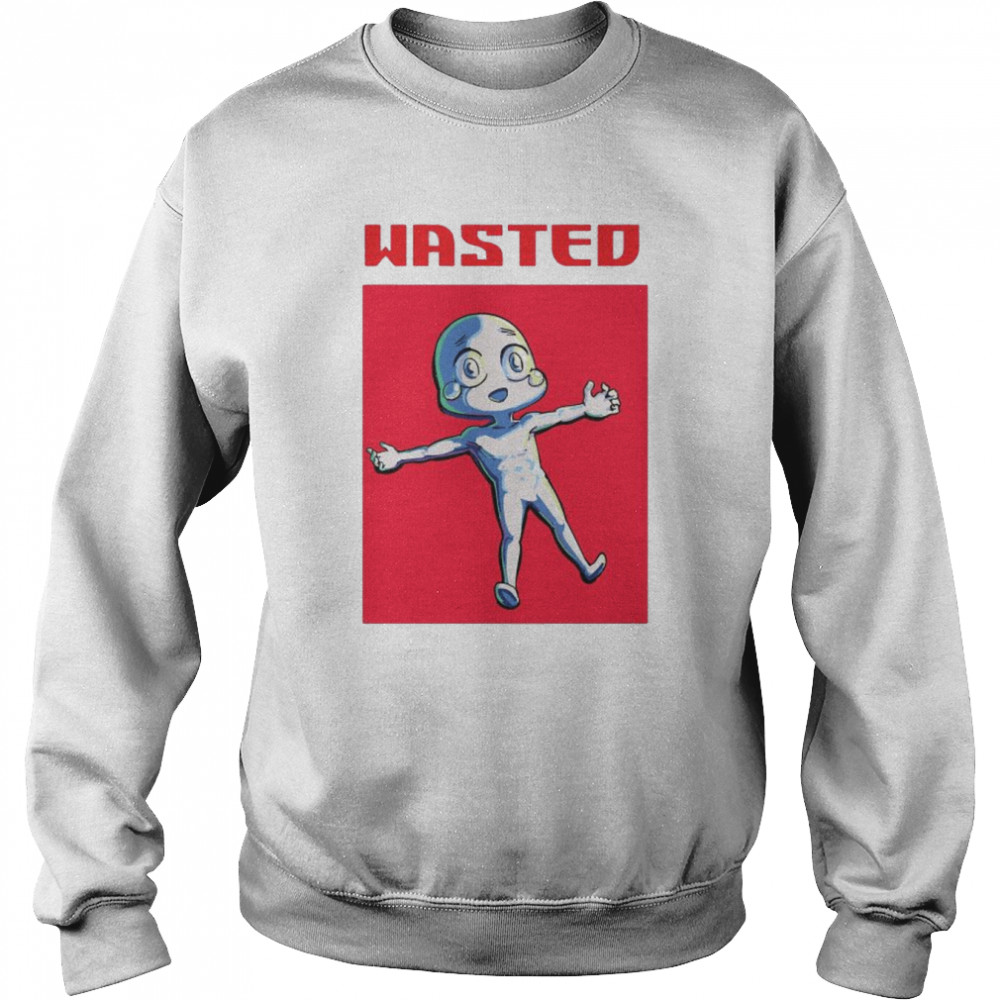 Wasted Red T-Shirt Unisex Sweatshirt