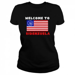 Welcome To Bidenzuela American flag  Classic Women's T-shirt