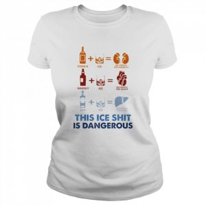 Wine Fine This Ice Shit Is Dangerous T-Shirt Classic Women's T-shirt