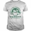 World’s 2nd Best Investigator Frog Detective Crime Solving Agency Shirt Classic Men's T-shirt