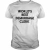 World’s best demurrage clerk  Classic Men's T-shirt