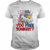 You Free Tonight American Eagle Mullet USA Flag 4th Of July Shirt Classic Men's T-shirt