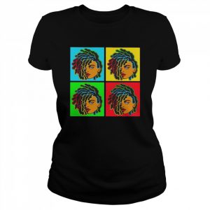 black girl with locs  Classic Women's T-shirt