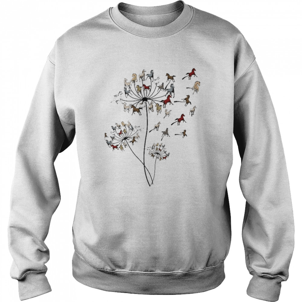 dandelion Horses Premium  Unisex Sweatshirt