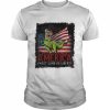 dinosaur America sweet land of liberty  Classic Men's T-shirt