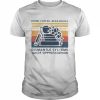 drink coffee read books dismantle systems of oppression  Classic Men's T-shirt