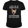 1 out of 10 Dentists Recommend Red Heelers Shirt Classic Men's T-shirt