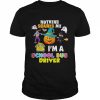 2022 nothing Scares Me I’m A School Bus Driver You Can’t Scary Halloween T-Shirt Classic Men's T-shirt