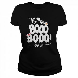 2022 nurse Halloween Ghost The Booo Booo Bat Crew T- Classic Women's T-shirt