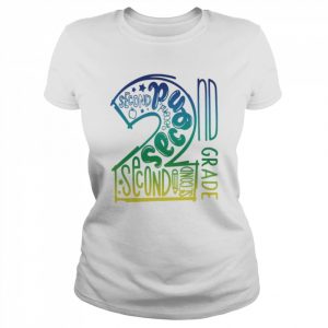 2nd Second Grade Typography Shirt Classic Women's T-shirt