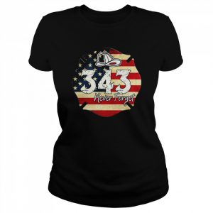 343 never forget American flag  Classic Women's T-shirt