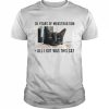 36 years of menstruation all I got was this cat  Classic Men's T-shirt