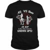 .45 ACP Vs 9mm 45 Is Just Like 9mm But ITs For Grownups! T-Shirt Classic Men's T-shirt