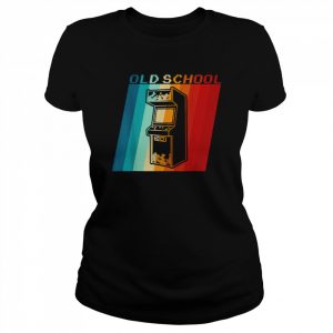 70s 80s 90s Vintage Retro Arcade Video Game Old School Gamer Shirt Classic Women's T-shirt