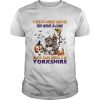 A Witch cannot survive on wine alone she also needs a Yorkshire Breed Halloween  Classic Men's T-shirt