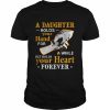 A daughter holds your hand for a while  Classic Men's T-shirt