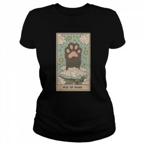 Ace of Paws Tarot T- Classic Women's T-shirt