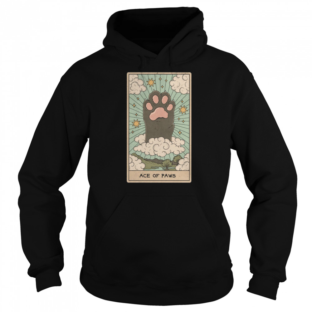 Ace of Paws Tarot T- Unisex Hoodie