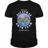 Alcatraz Island Escape Swim Team Shark Apparel Shirt Classic Men's T-shirt