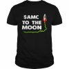 Amc to the moon  Classic Men's T-shirt