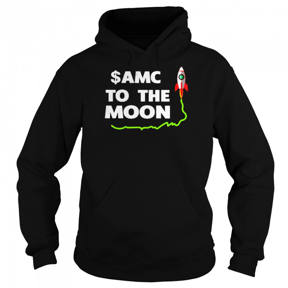 Amc to the moon  Unisex Hoodie