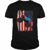 American Monster Truck Flag  Classic Men's T-shirt