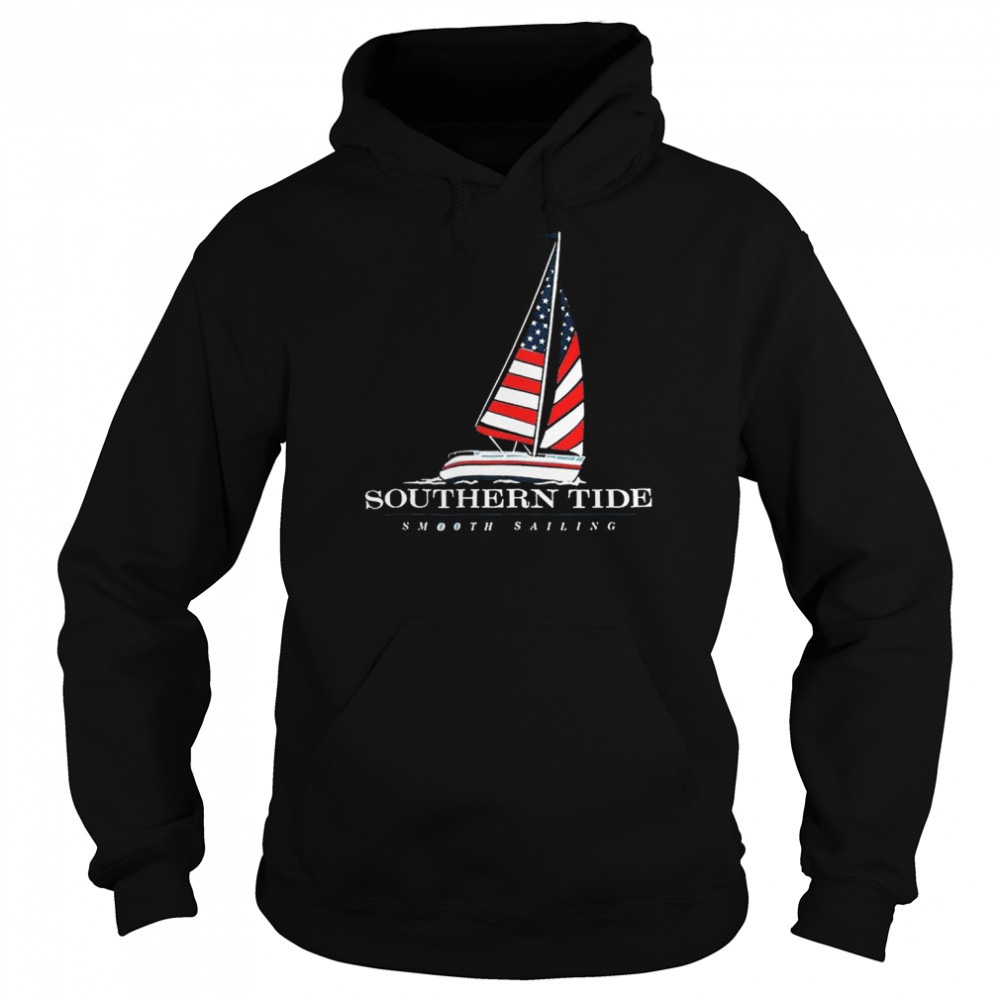 American Sloop Sail Southern Tide Smooth Sailing Shirt Unisex Hoodie