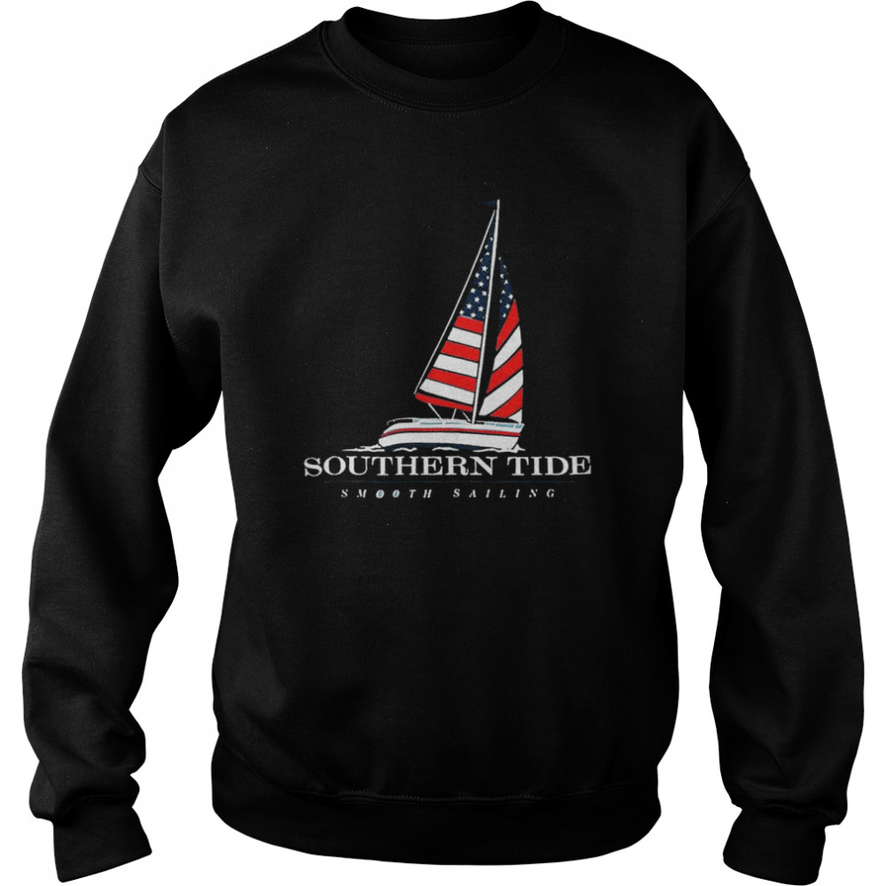 American Sloop Sail Southern Tide Smooth Sailing Shirt Unisex Sweatshirt