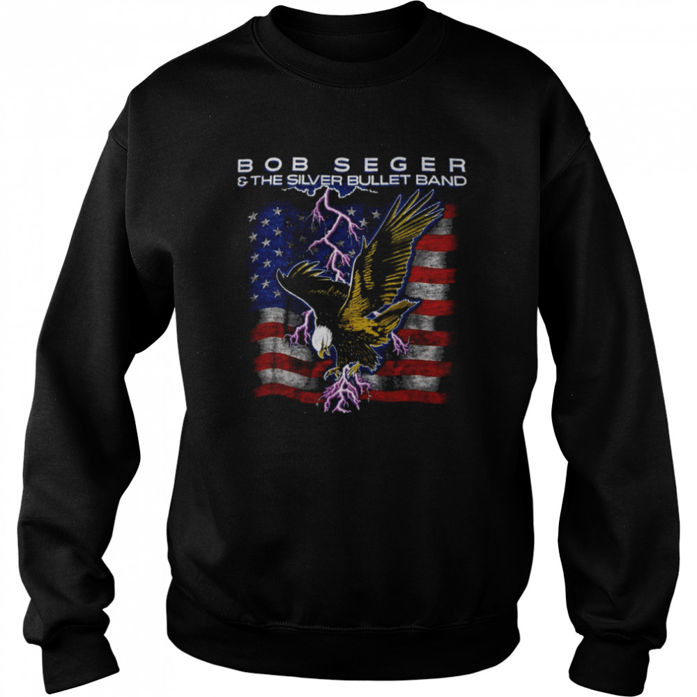 American Summer Tour Bob The Silver Seger Bullet Band Bundle Extender S For Mom Essent Bob Seger  Unisex Sweatshirt