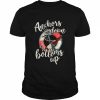 Anchors Down And Up Funny Drinking Sailing Lover  Classic Men's T-shirt